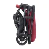 Passeggino Sketch Nero - Rosso - Versatile per la Massima Praticità