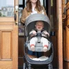 Passeggino Valora 4 in 1 - Ebony - Compatto, Reversibile con Parapioggia e Adattatori - dalla Nascita fino a 22 kg