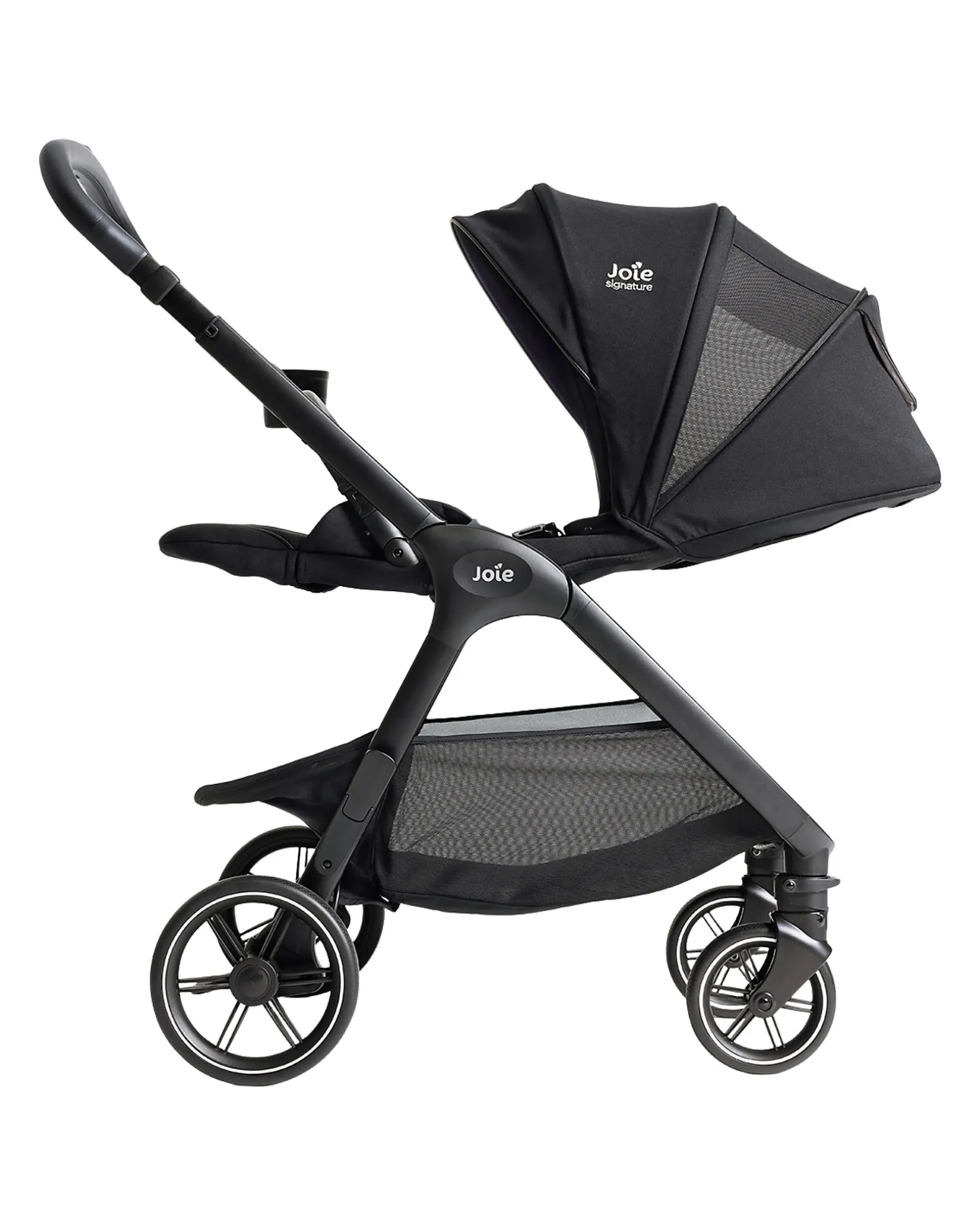 Passeggino Valora 4 in 1 - Eclipse - Compatto, Reversibile con Parapioggia e Adattatori - dalla Nascita fino a 22 kg