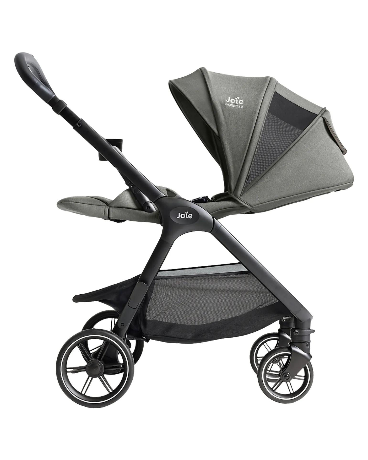 Passeggino Valora 4 in 1 - Evergreen - Compatto, Reversibile con Parapioggia e Adattatori - dalla Nascita fino a 22 kg
