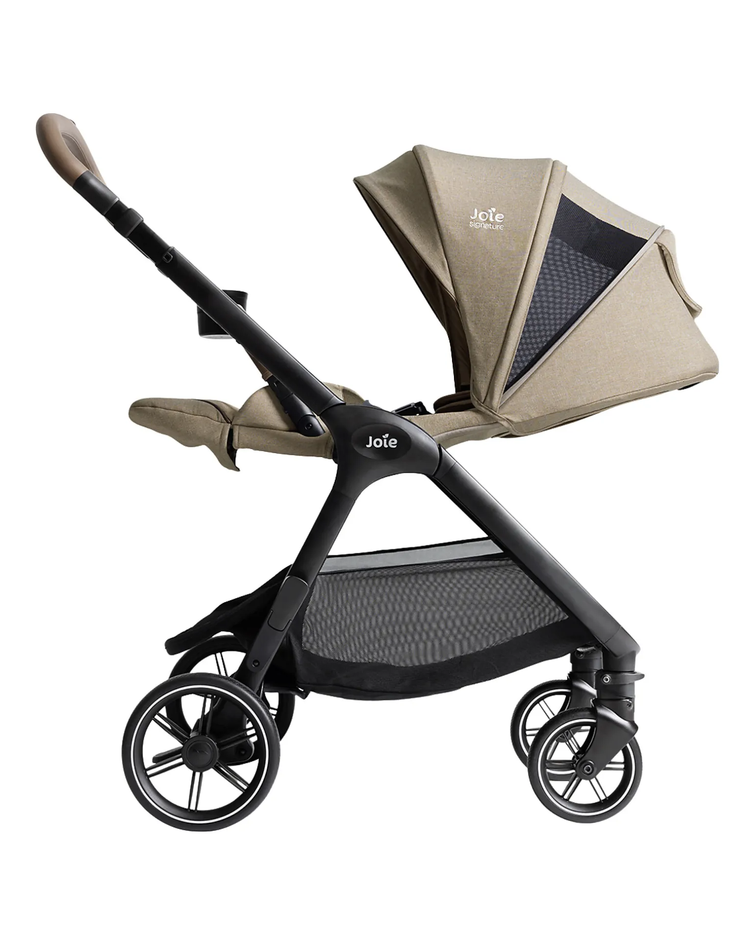 Passeggino Valora 4 in 1 - Sandstone - Compatto, Reversibile con Parapioggia e Adattatori - dalla Nascita fino a 22 kg
