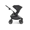 Passeggino Versadrift 4 in 1 con Ruote a 360° - Nero – Reversibile, dalla Nascita fino a 22 kg