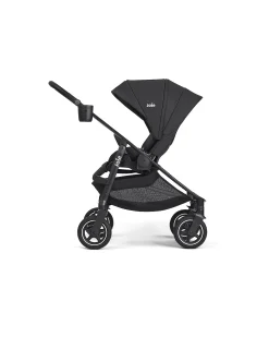 Passeggino Versadrift 4 in 1 con Ruote a 360° - Nero – Reversibile, dalla Nascita fino a 22 kg