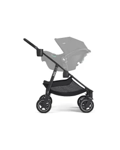 Passeggino Versadrift 4 in 1 con Ruote a 360° - Nero – Reversibile, dalla Nascita fino a 22 kg