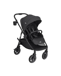 Passeggino Versadrift 4 in 1 con Ruote a 360° - Nero – Reversibile, dalla Nascita fino a 22 kg