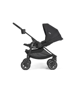 Passeggino Versadrift 4 in 1 con Ruote a 360° - Nero – Reversibile, dalla Nascita fino a 22 kg