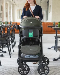 Passeggino Versadrift 4 in 1 con Ruote a 360° - Verde – Reversibile, dalla Nascita fino a 22 kg