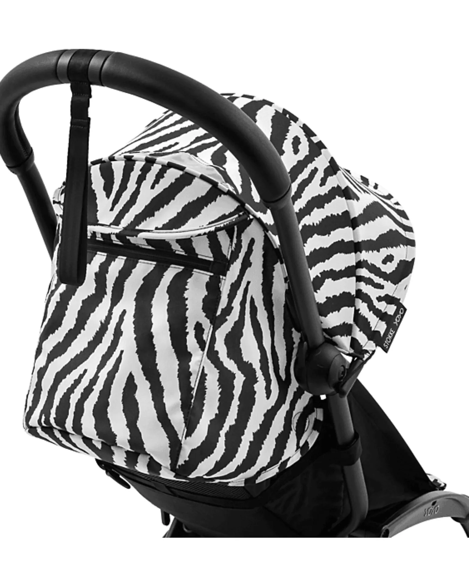 Passeggino YOYO3 Telaio Bianco e Seduta Zebra - Dai 6 Mesi