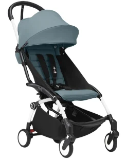 Passeggino YOYO3 Telaio Bianco e Seduta Aqua - Dai 6 Mesi
