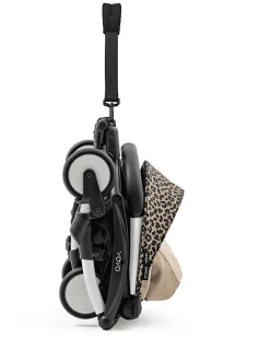 Passeggino YOYO3 Telaio Bianco e Seduta Leopard - Dai 6 Mesi