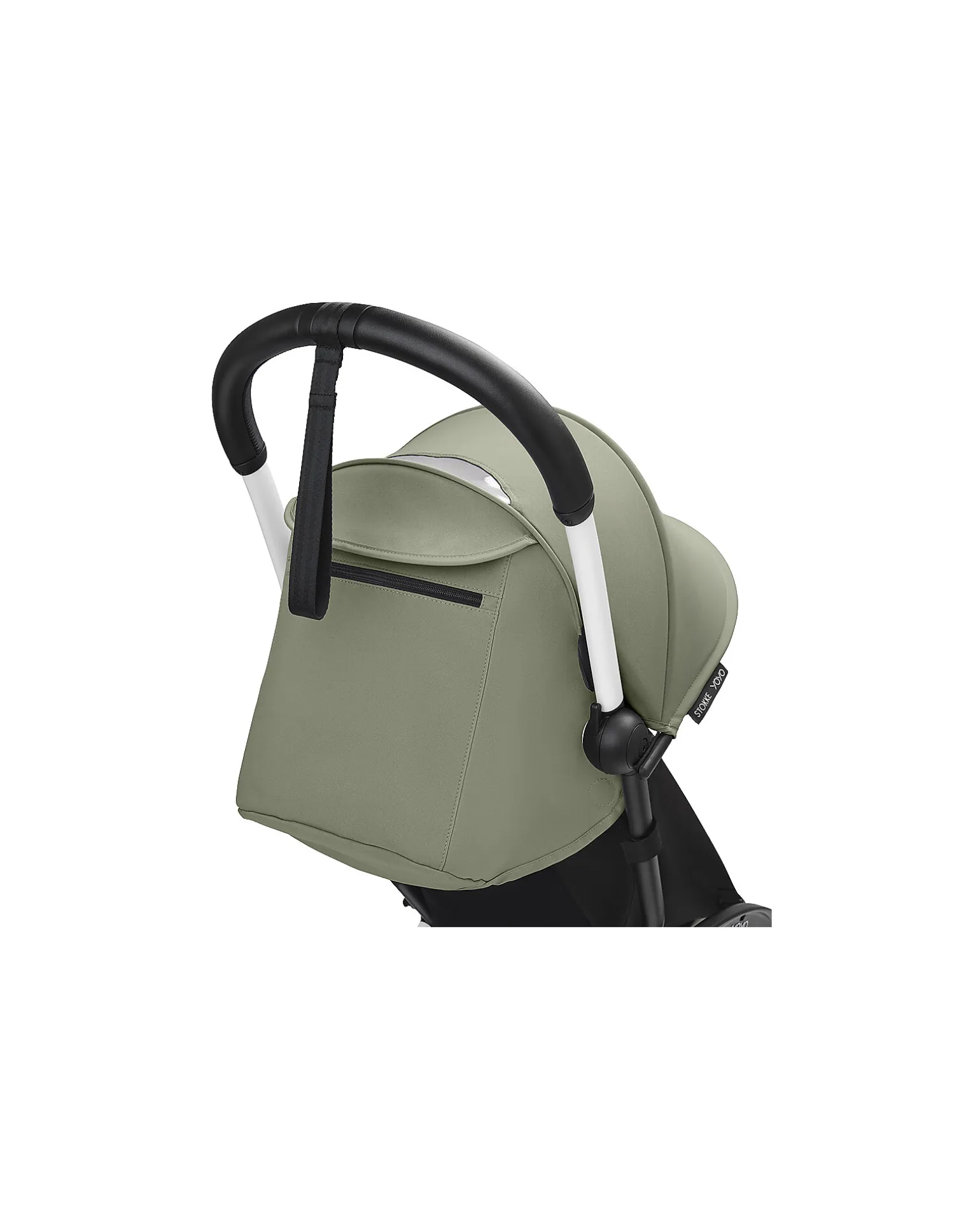 Passeggino YOYO3 Telaio Nero e Seduta Olive - Dai 6 Mesi