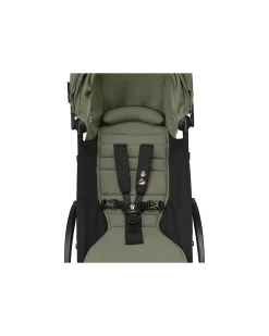 Passeggino YOYO3 Telaio Nero e Seduta Olive - Dai 6 Mesi