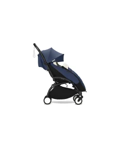 Passeggino YOYO3 Telaio Nero e Seduta Air France Blue - Dai 6 Mesi