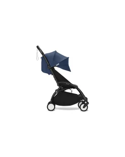 Passeggino YOYO3 Telaio Nero e Seduta Air France Blue - Dai 6 Mesi