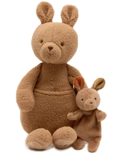Peluche con Cucciolo Estraibile - Kangaroots - Morbido e Sicuro