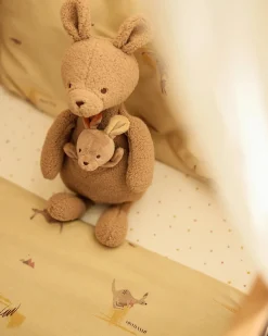 Peluche con Cucciolo Estraibile - Kangaroots - Morbido e Sicuro
