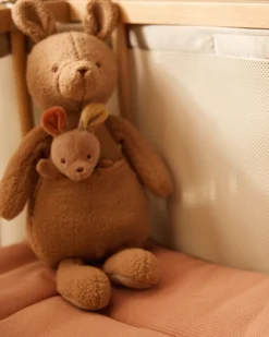 Peluche con Cucciolo Estraibile - Kangaroots - Morbido e Sicuro