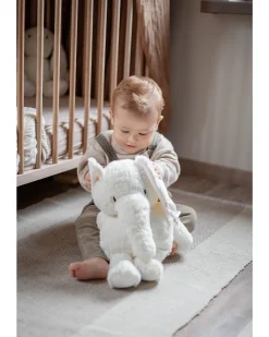Peluche Elly L'Elefante - Avorio - Grande - 34 cm