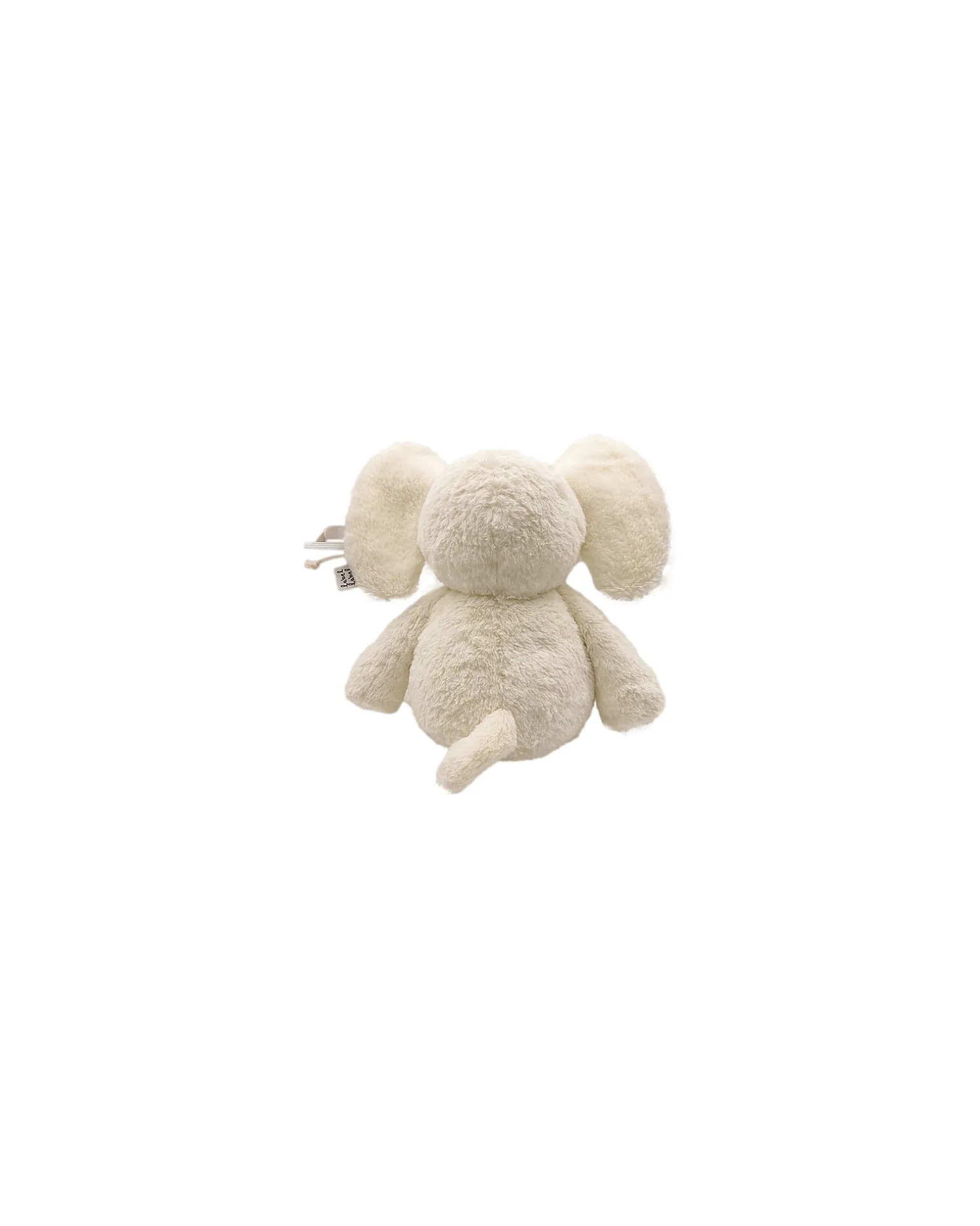 Peluche Elly L'Elefante - Avorio - Grande - 34 cm