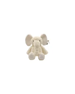 Peluche Elly L'Elefante - Avorio - Grande - 34 cm
