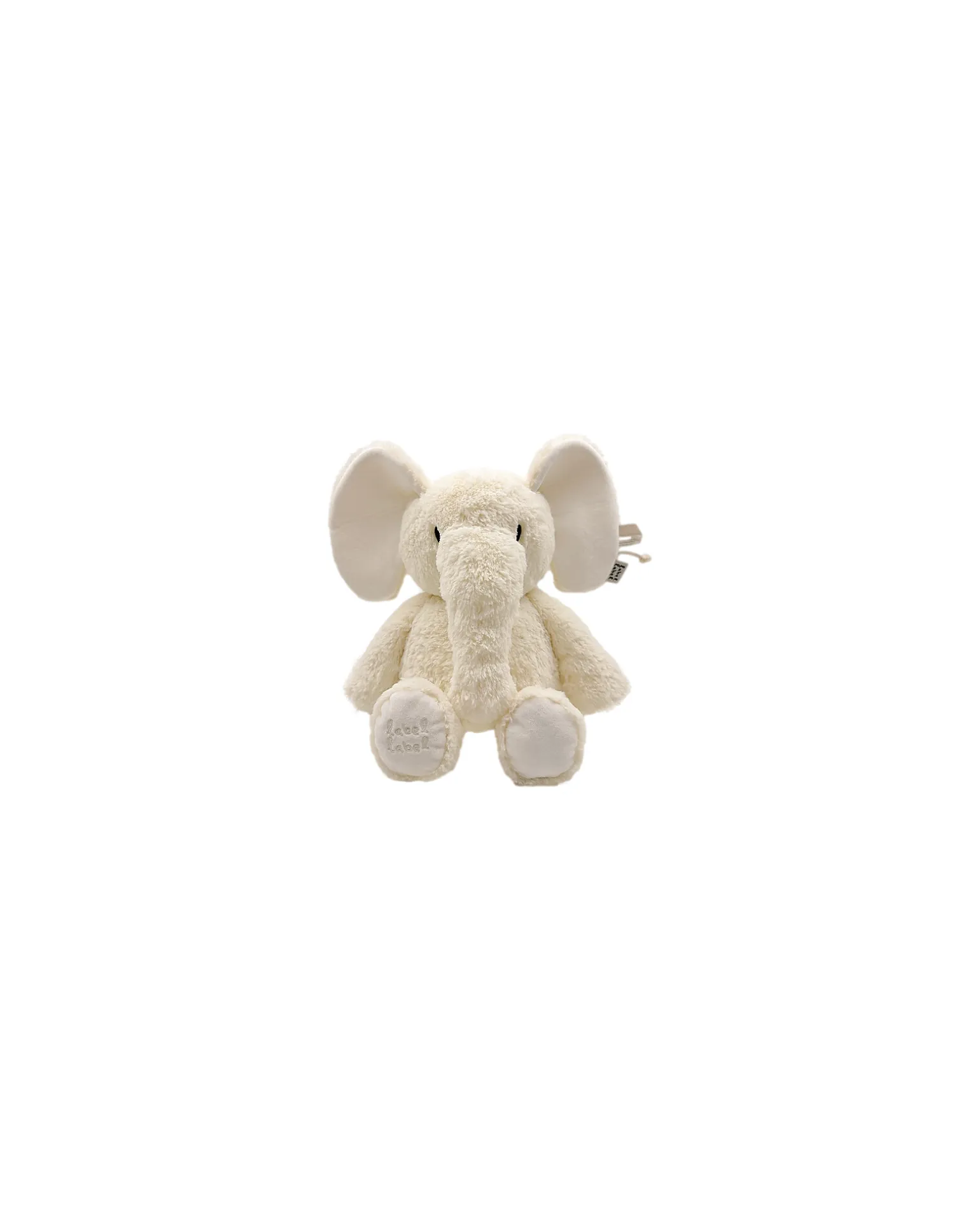 Peluche Elly L'Elefante - Avorio - Grande - 34 cm