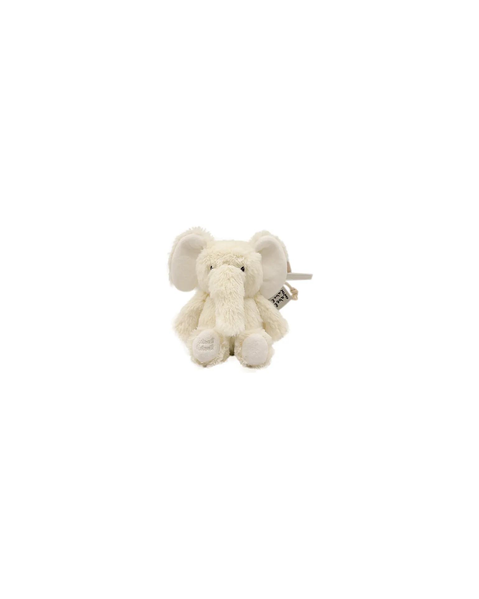 Peluche Elly L'Elefante - Avorio - Piccolo - 15 cm