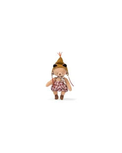 Peluche Orsetto Emile - Les Minouchkas - 23 cm - Cotone