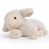 Peluche Ponderato Daisy l'Agnellino - il Peluche che ti Abbraccia - 31 x 16 x 15 cm - 100% Materiali Riciclati