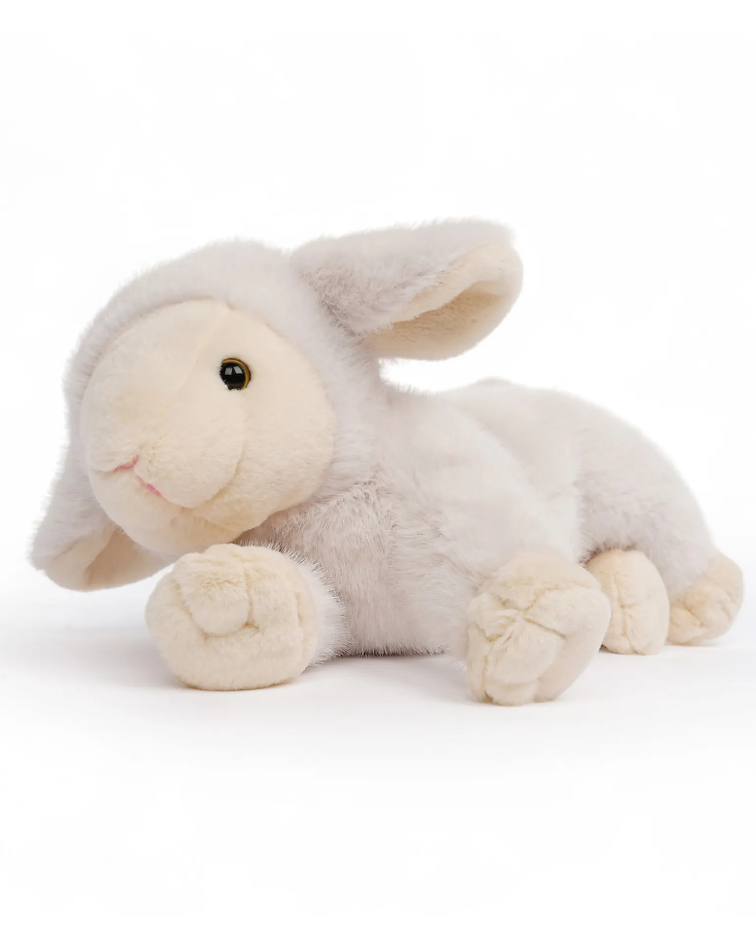 Peluche Ponderato Daisy l'Agnellino - il Peluche che ti Abbraccia - 31 x 16 x 15 cm - 100% Materiali Riciclati