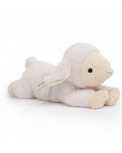 Peluche Ponderato Daisy l'Agnellino - il Peluche che ti Abbraccia - 31 x 16 x 15 cm - 100% Materiali Riciclati