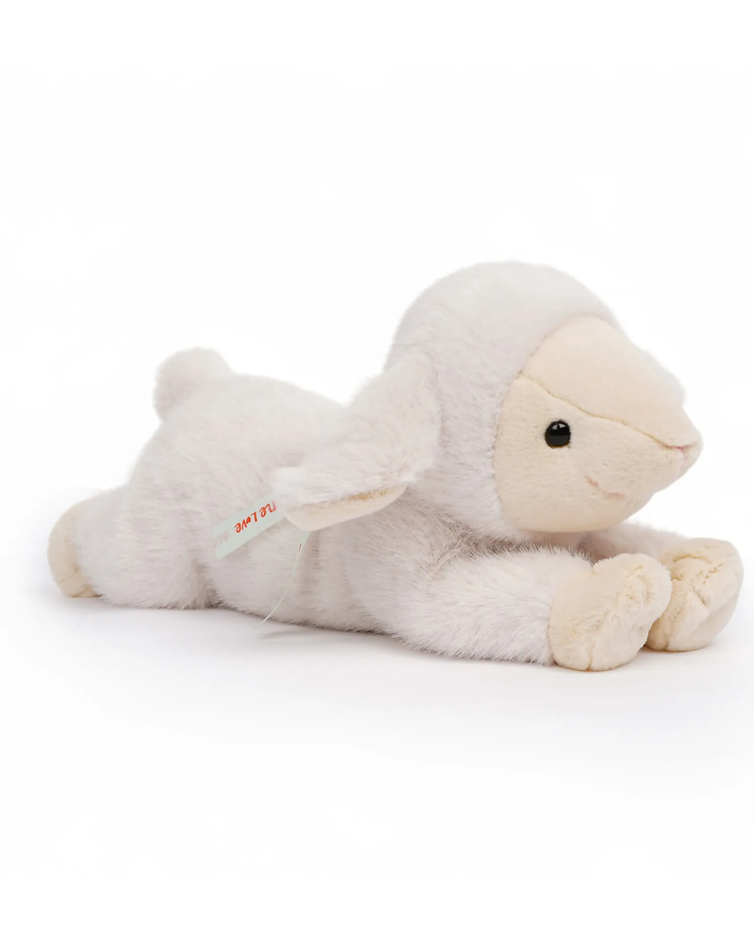 Peluche Ponderato Daisy l'Agnellino - il Peluche che ti Abbraccia - 31 x 16 x 15 cm - 100% Materiali Riciclati