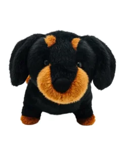 Peluche Ponderato Pumpkin il Bassotto - il Peluche che ti Abbraccia - 40 x 17 x 18 cm - 100% Materiali Riciclati