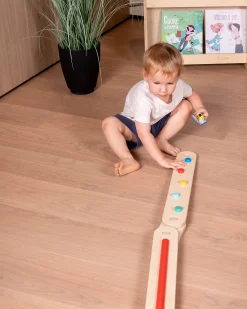Percorso Sensoriale di Equilibrio Montessori - Sviluppo Psicomotorio - 2+ anni - in Legno