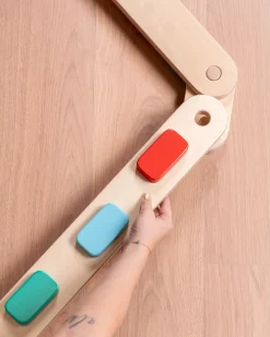 Percorso Sensoriale di Equilibrio Montessori - Sviluppo Psicomotorio - 2+ anni - in Legno