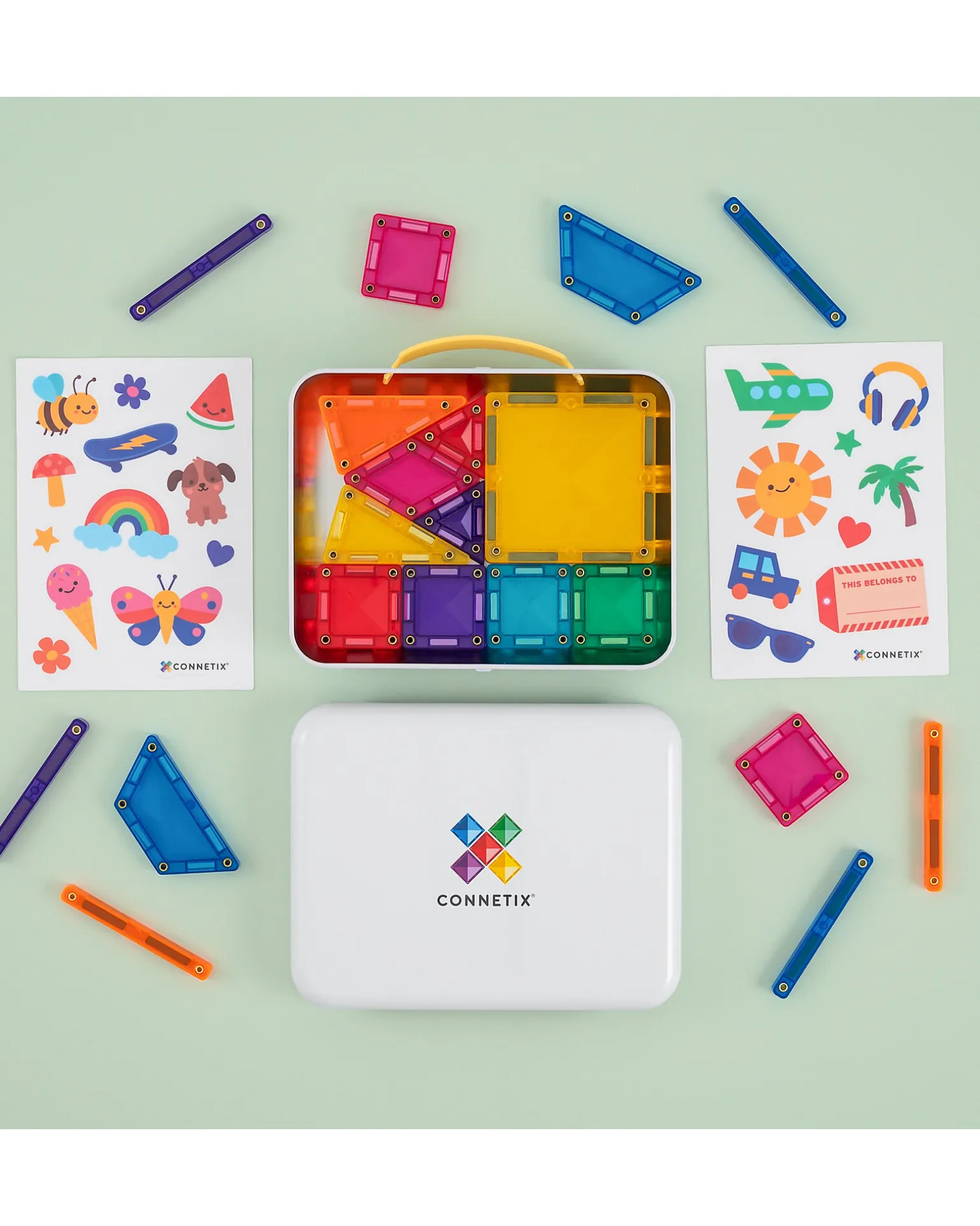 32 Pezzi - Mini Pack da Viaggio - 100% Plastica ABS Atossica - Apprendimento STEM!