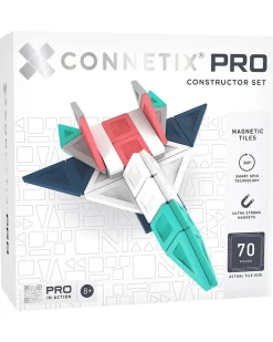 70 Pezzi - Pacco Costruttori Pro - 100% Plastica ABS Atossica - Apprendimento STEM!