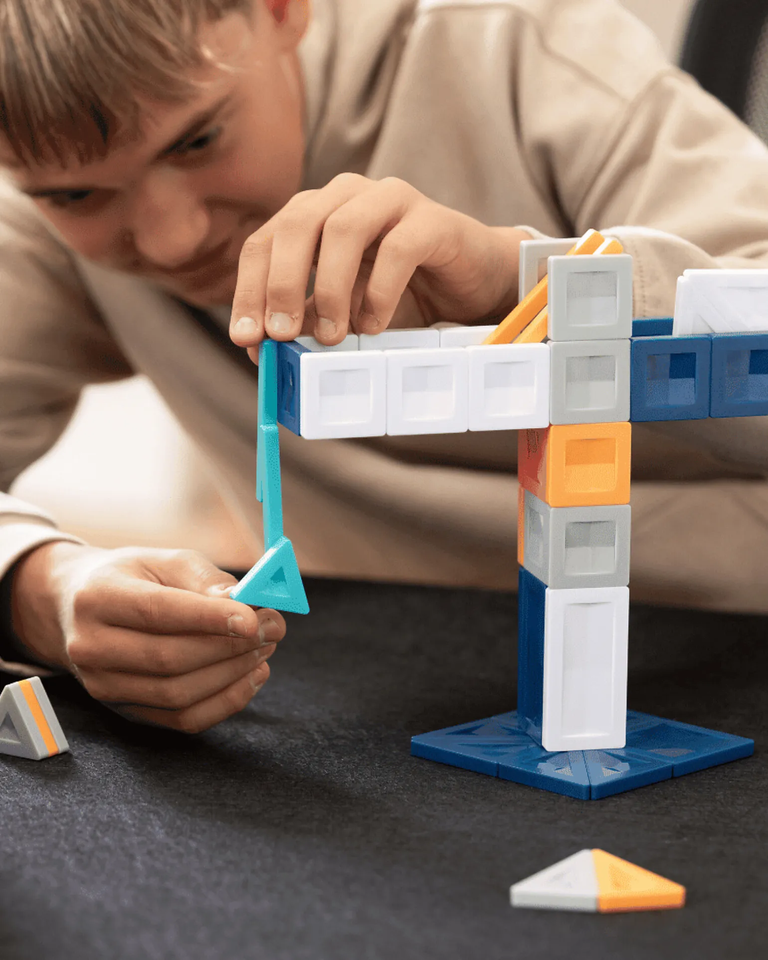 70 Pezzi - Pacco Costruttori Pro - 100% Plastica ABS Atossica - Apprendimento STEM!