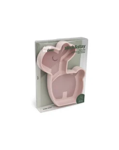Piatto a Scomparti - Silicone Alimentare - Stick&Stay - Lalee - Cipria