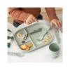 Piatto con Scomparti Foodie - Croco Verde - 100% PP Alimentare