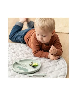 Piatto Foodie - Croco Verde - 100% PP Alimentare
