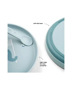 Piatto Foodie - Elphee Blu - 100% PP Alimentare