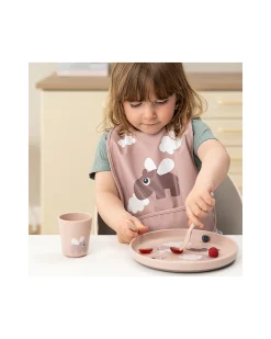 Piatto Foodie - Happy Clouds Cipria - 100% PP Alimentare