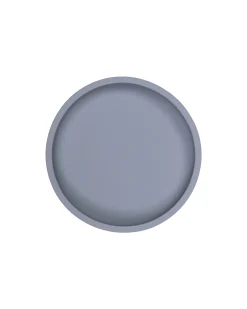 Piatto in Silicone - Azzurro - 100% Sicuro