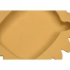 Piatto Leo il Leone - Miele/Oro - Silicone