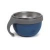 Piatto Termico Taiki - Blu - Chiusura Ermetica con Maniglia - Base Trasformabile in una Seconda Ciotola