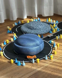 Pista flessibile per Macchinine Waytoplay, 40 pezzi - Si adatta a tutte le superfici!
