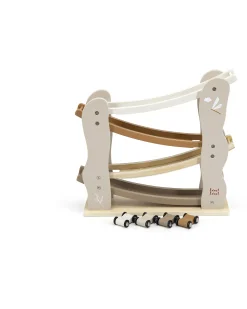 Pista Giocattolo in Legno FSC - Beige - 18+ m
