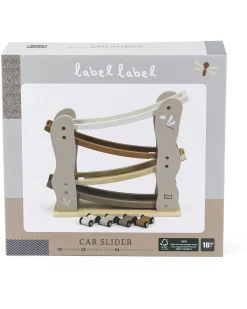 Pista Giocattolo in Legno FSC - Beige - 18+ m