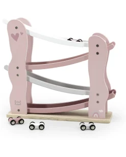 Pista Giocattolo in Legno FSC - Rosa - 18+ m