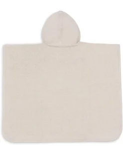 Poncho da Bagno in Spugna - Charlie il Gatto - Sabbia - 65x62 cm